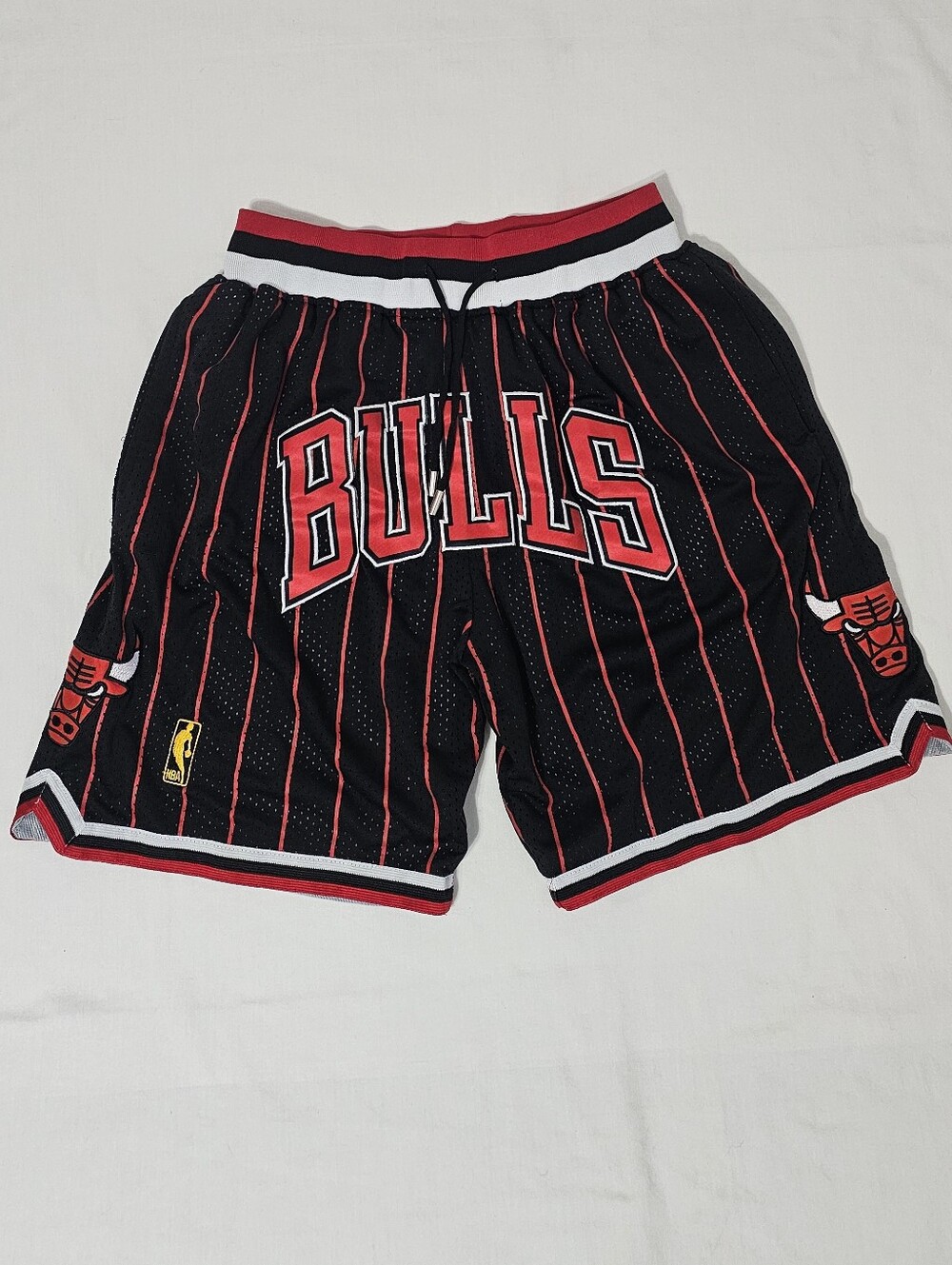 Just Don Chicago Bulls 1997-98 Mesh Basketball Shorts Large